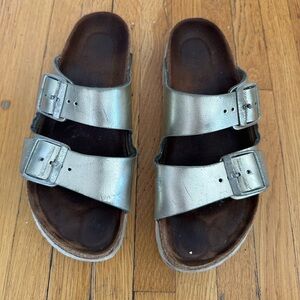 Silver Grey Birkenstock